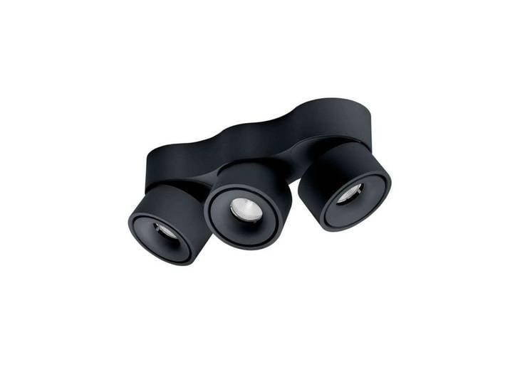 Easy W3100 LED Plafonnier 2700K Black - Antidark - Salon / séjour - Aluminium