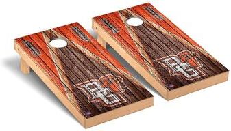 Skip's Garage Bowling Green State Falcons Triangle Cornhole Board Set