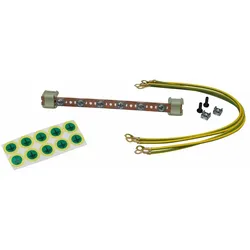 Equip Erdungs Set, 6 Verbindungspunkte, 220mm Lang