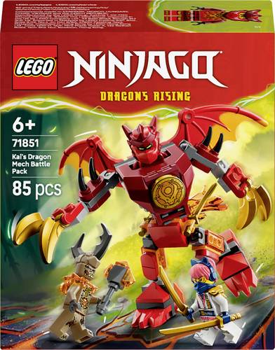 71851 LEGO NINJAGO Kais Drachen-Mech Battle Set (71851)