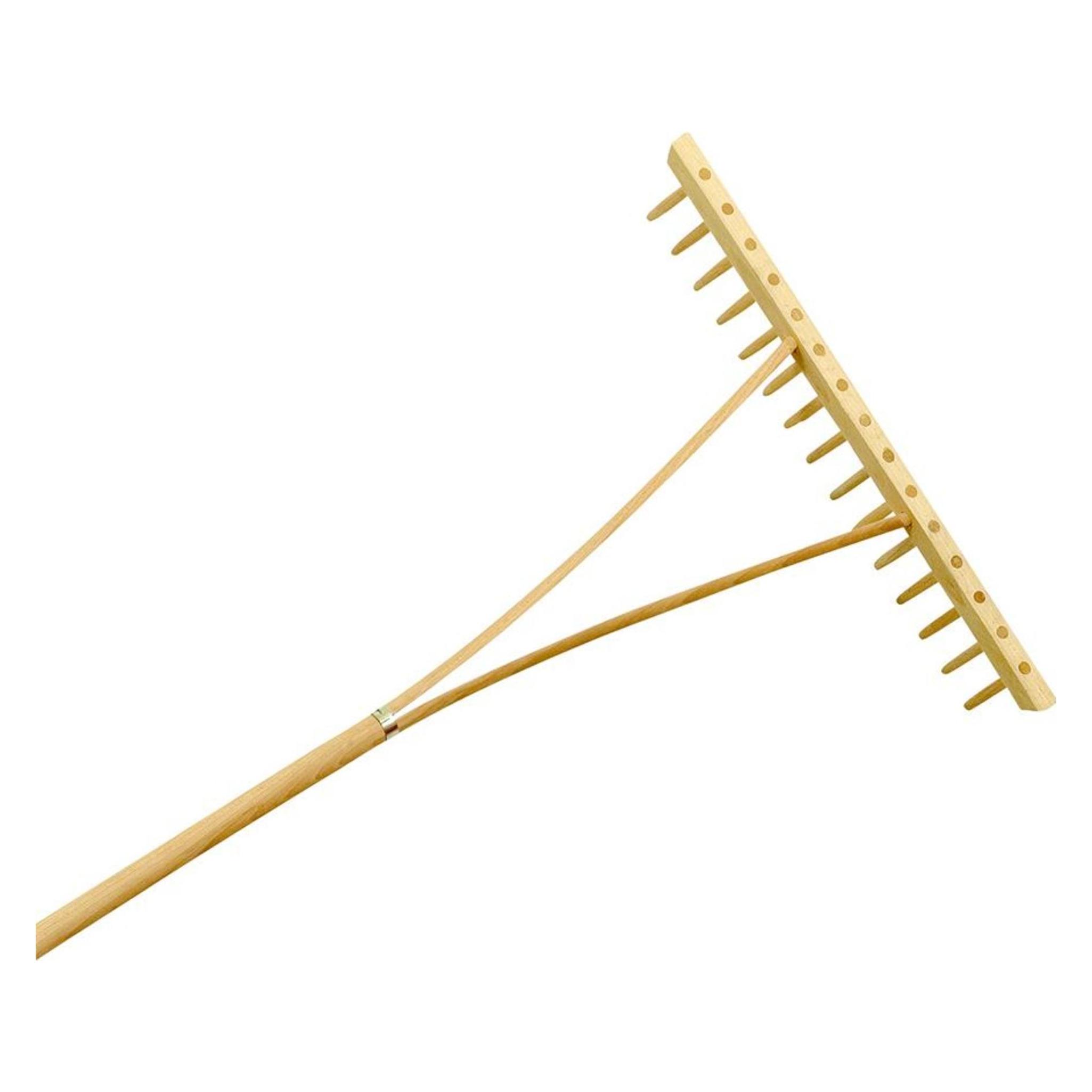 Magni Löffert Holzrechen 15 Zinken einreihig (4010162362119)