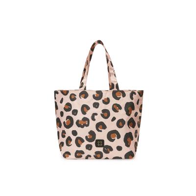 Shopper CODELLO "Codello Tasche", Damen, pink (rosa), Obermaterial: 100% Polyester PES., Taschen Shopper, mit Leomuster