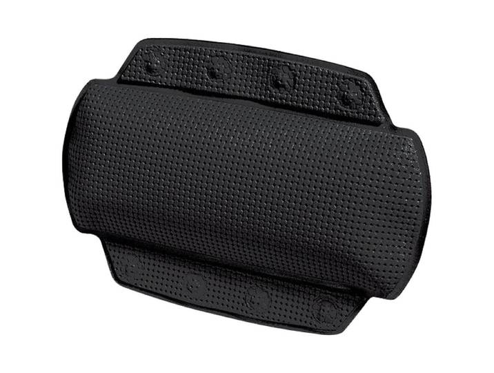 Spirella Badewannenkissen PVC ALASKA 32x23cm Schwarz