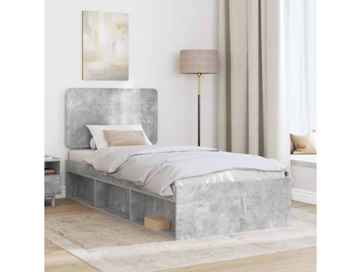 SKTQYQO Bettgestell 90 x 200 cm, Kiefer massiv Modernes Design, klare Linien, geeignet für jedes Zimmer