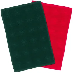 Tchibo - 2 Küchenhandtücher - grün