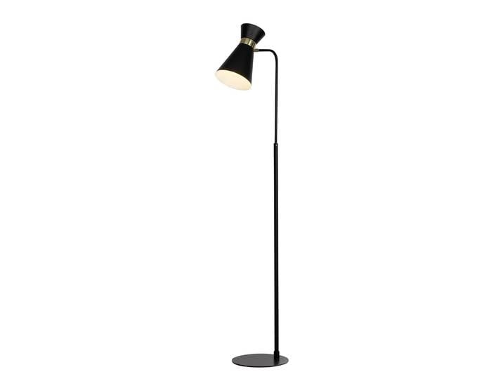 Lampadaire Goldy 25 x 149 x 43cm Noir Matériau : Métal Surface en métal : Laqué Type de métal : Acier E27