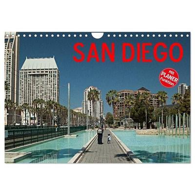 San Diego (Wandkalender 2027 DIN A4 quer), CALVENDO Monatskalender