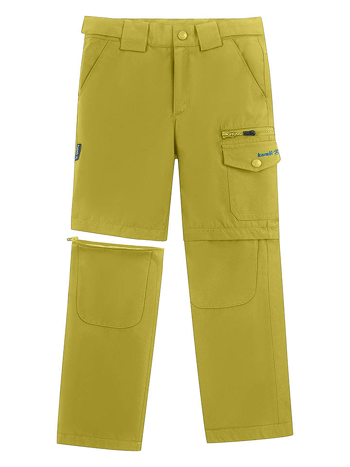 Kamik Zipp-Off-Regenhose "Slayer" in Grün - 122