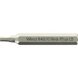 Wera 05058110001 840 Micro Sechskant-Bit Antrieb: 4 mm Abtrieb: Innen-Sechskant 1.5 mm 30 mm