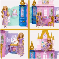 Disney Princess Disney Prinzessin Faltbares Schloss-Spielset mit Rapunzel-Puppe