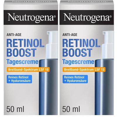 Neutrogena Anti-Age Retinol Boost Tagescre.LSF 15 2x 2x50 ml Tagescreme