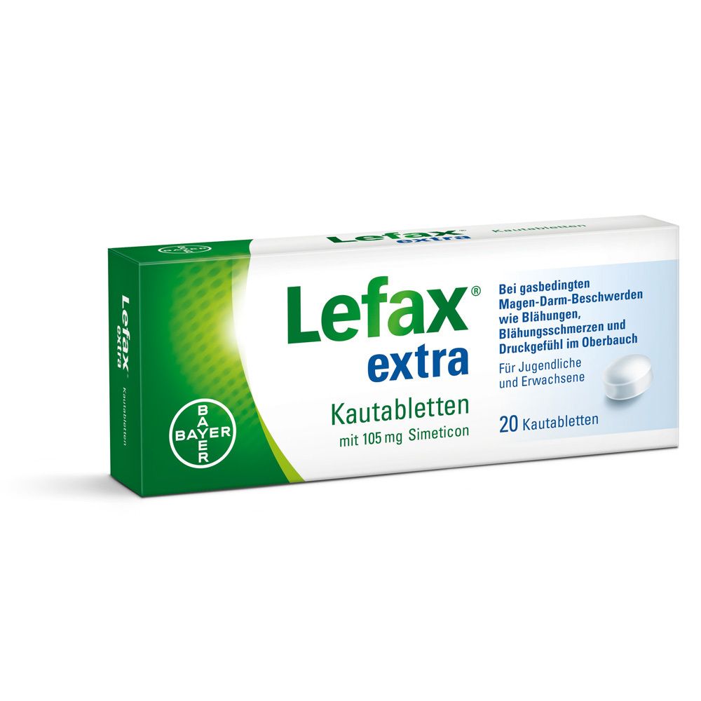 Lefax extra Kautabletten 20 St