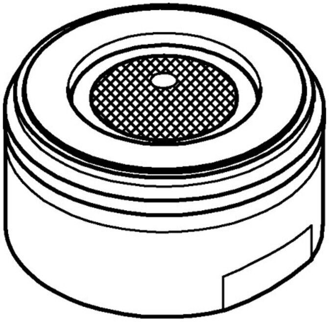 Grohe Strahlregler 46162 für offene Warmwasserbereiter M24x1 chrom (46162000)