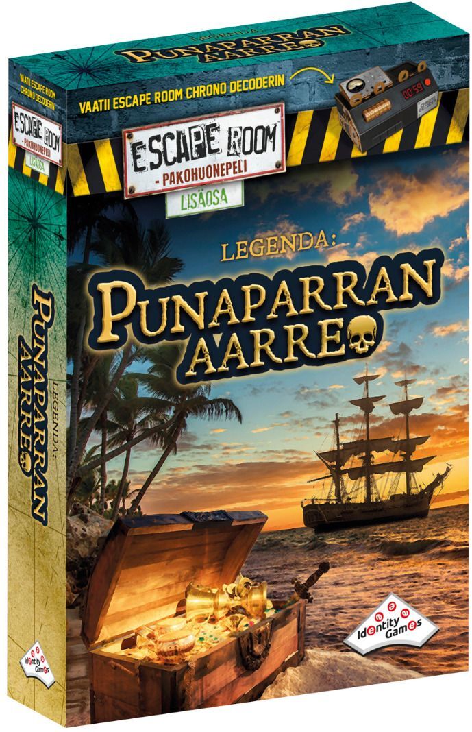 Escape Room Punaparran Aarre Lautapeli