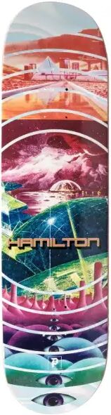 Skateboard Deck Primitive Hamilton Dimension Pro (8.125" - Multicolored)