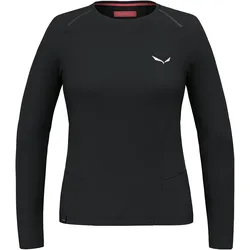 Salewa, Damen, Funktionsshirt, Pedroc Dry Tee (34, XS), Schwarz, 34, XS