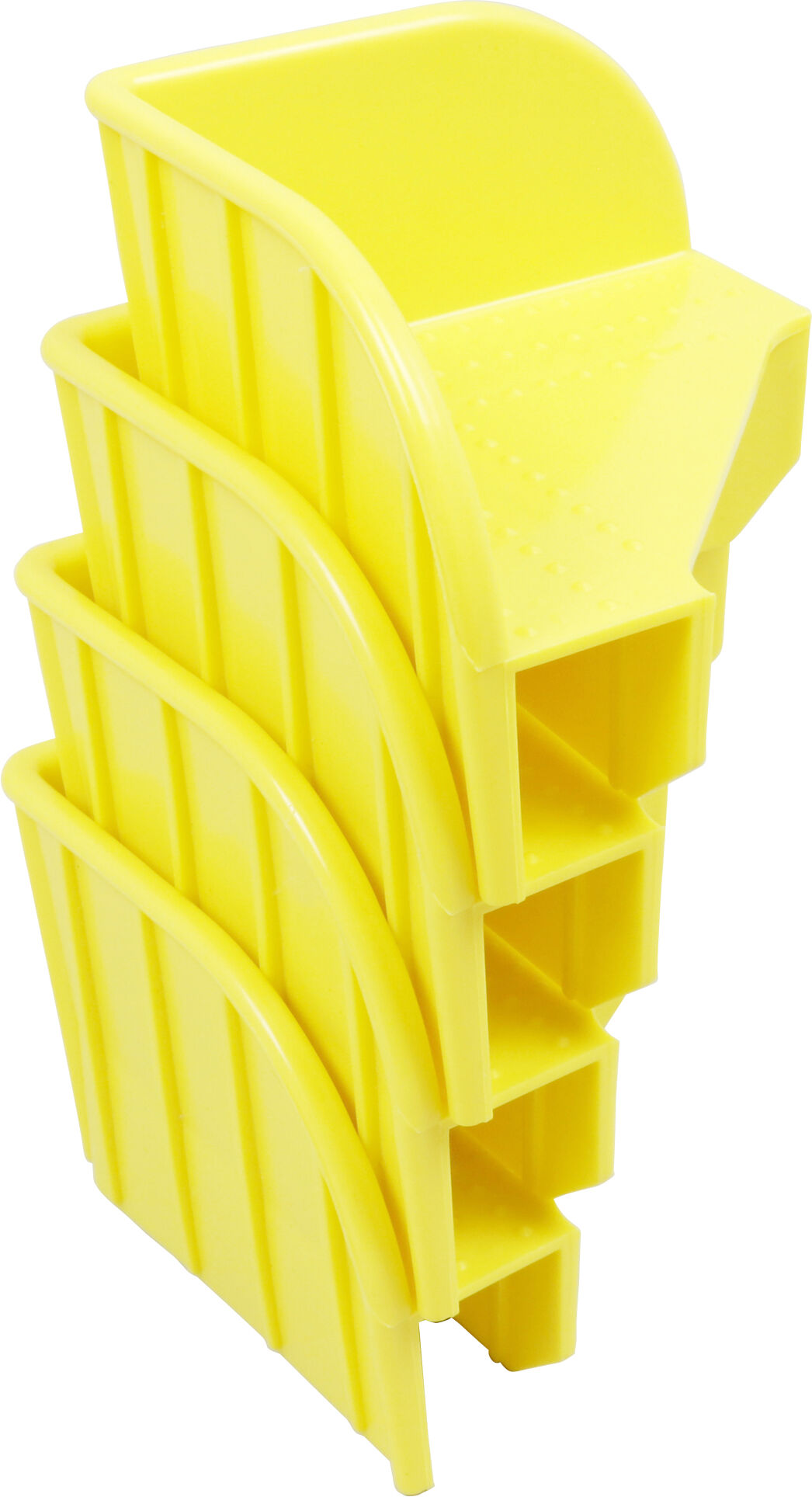 SPRINTIS 36 Unités - Coins de gerbage pour rehausses-palettes en bois, PP, jaune