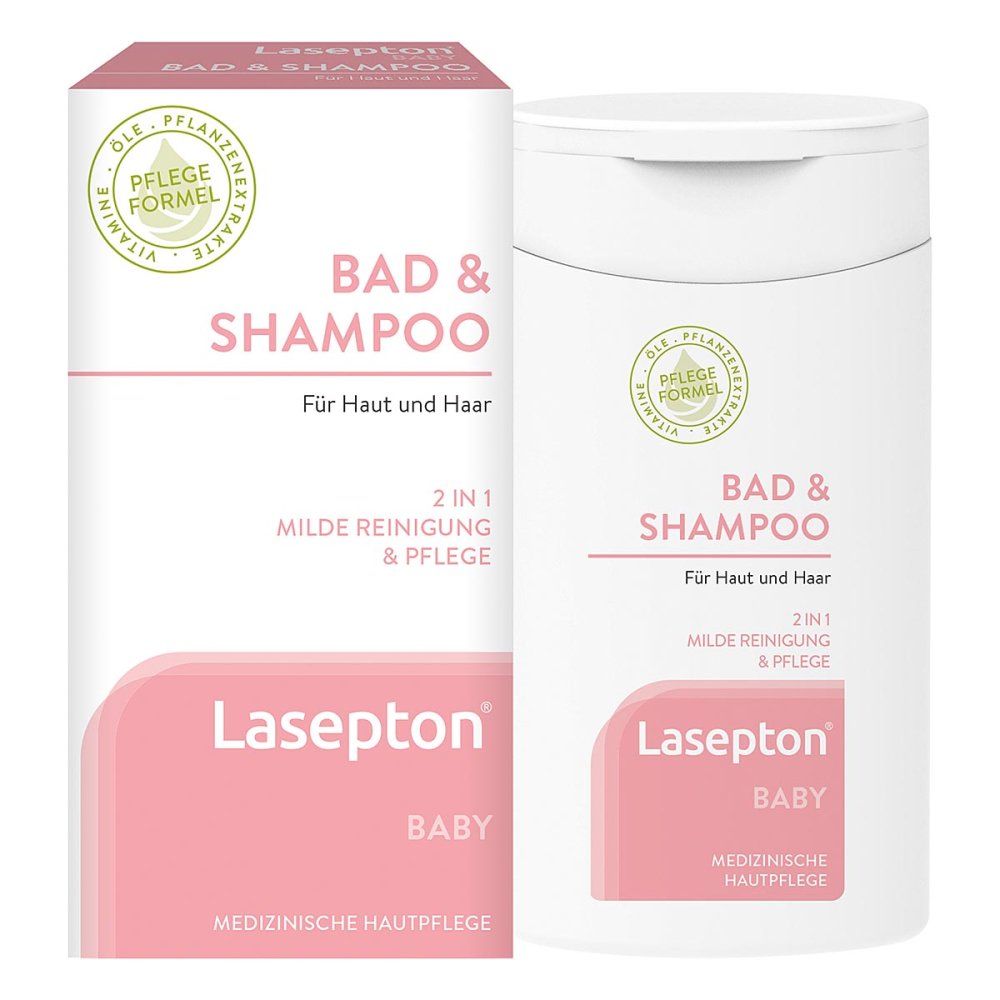 APOMEDICA PHARMAZEUTISCHE PRODUKTE GMBH Lasepton BABY CARE Bad & Shampoo 08200237