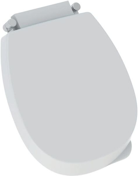 Geberit Corso Urinaldeckel 573900000 Scharniere Messing verchromt, weiß