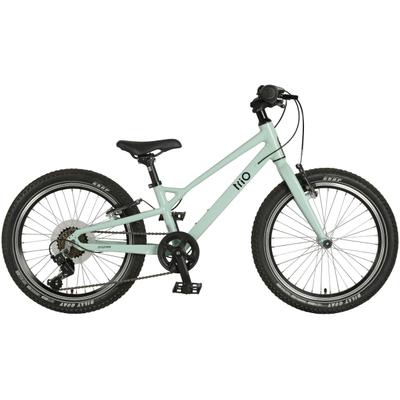 Kinderfahrrad PROPHETE "Prophete Trio 100" Gr. 25, grün, Fahrräder, Kinder, 25cm, 24 Zoll (60,96cm) hinten: 24 Zoll (60,96cm)