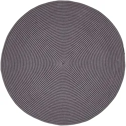 TEPPICH Spirale geflochten rund 200 cm