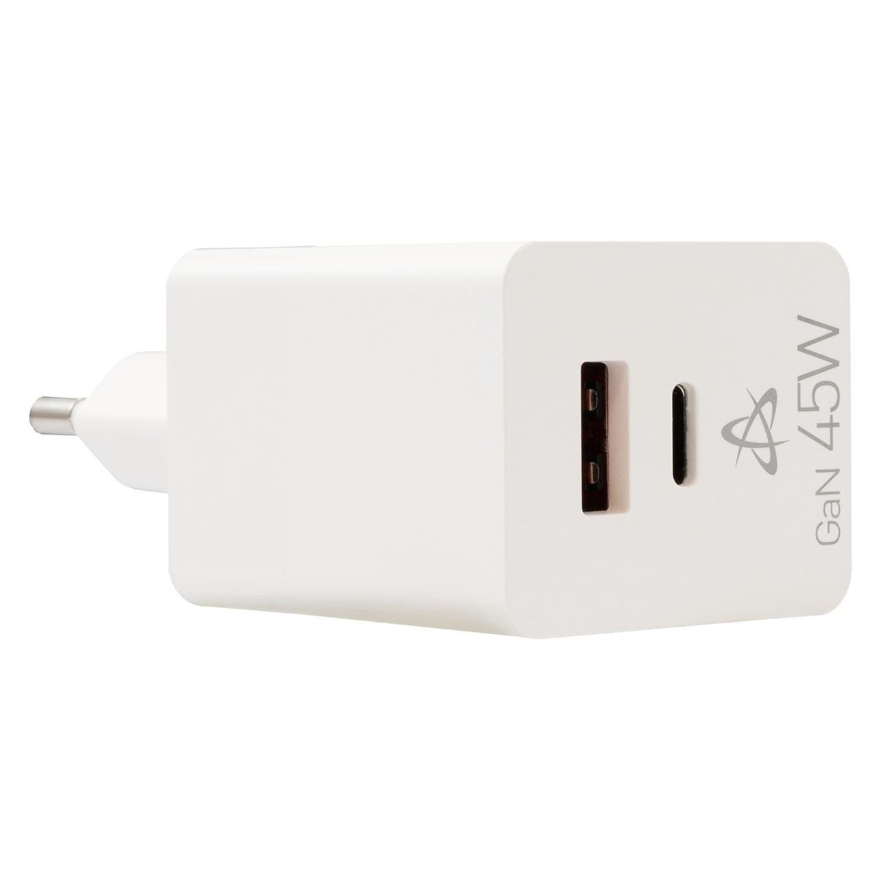 Sbox HC-45 2Eingänge 45W GAN Heimladegerät (45 W, 2 Ports) (HC-45)