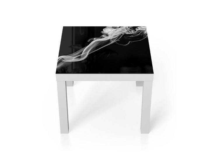 DEQORI Couchtisch 'Ätherische Eleganz', Glas Beistelltisch Glastisch modern