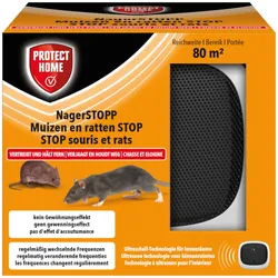 Protect Home NagerStopp 80qm - Ultraschall gegen Nager wie Mäuse und Ratten