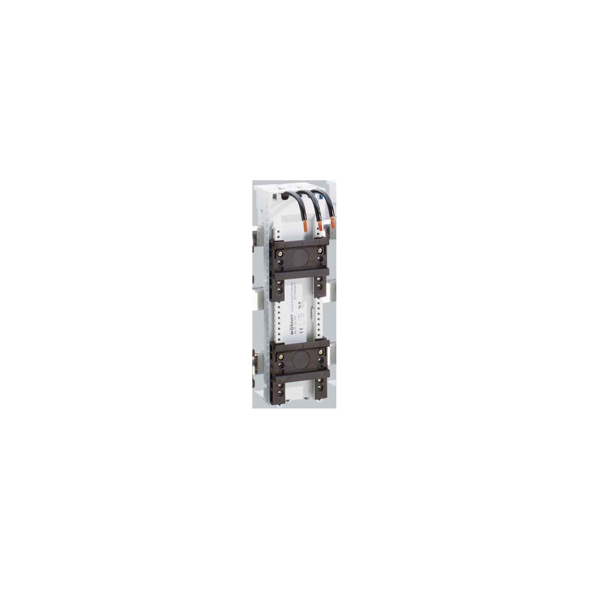Wöhner Sammelschienenadapter m.2 Tragschiene,32A 32442 (0658316)