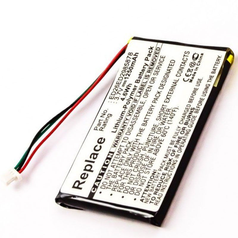 Accucell Vervangingsaccu voor Garmin Nuvi 285 - Lithium polymer