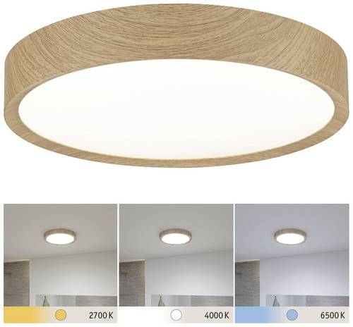 Paulmann 71085 Tega LED-Deckenleuchte LED 22.5W Holz