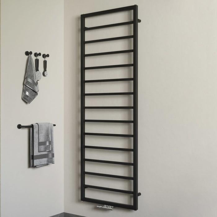 Megabad Sturotec Bath 3 Handdoekradiator voor de badkamer, Breedte: 60 cm, Hoogte: 148 cm