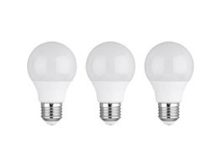 LIVARNO HOME Lot de 2 ou 3 ampoules LED (Forme d'ampoule E27 4,2W, lot de 3, laiteux)