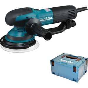 Makita Exzenterschleifer BO6050J, 150mm Ø, 750 W, mit Koffer