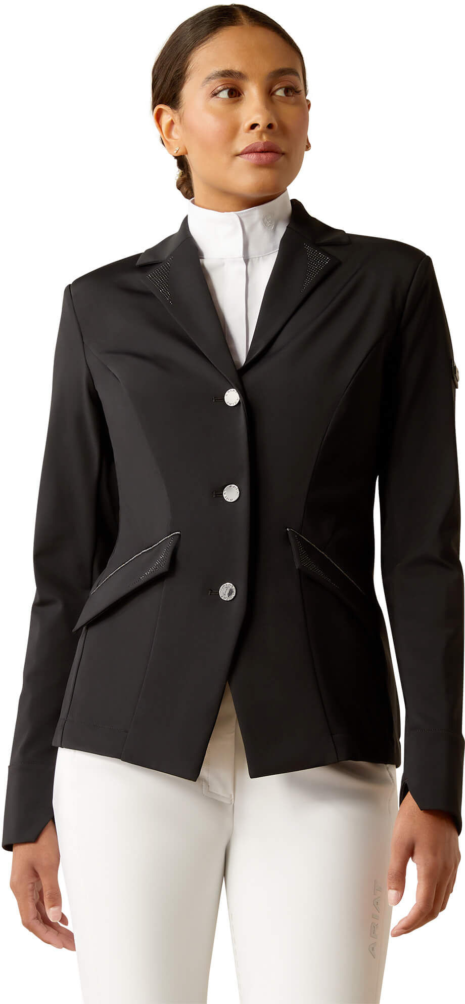 Women's Meridian X Show Coat in Black, Size: 12 Regular by Ariat