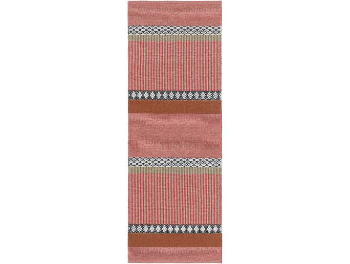 HORREDSMATTAN Outdoor-Teppich Savanne rot Streifen PVC 70 x 250 cm - Outdoor-Teppich
