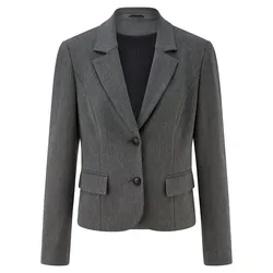 Jersey-Blazer Peter Hahn grau, 52