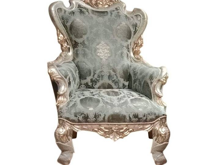 Xlmoebel Ohrensessel Eleganter Barockstuhl im Chesterfield-Stil aus hochwertigem Material (Ohrensessel), Hergestellt in Europa