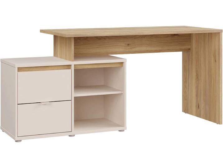 Schreibtisch AVELLIN 60x163.6x74.9cm sand
