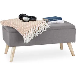 Relaxdays, Sitzbank, Sitzbank (79.50 cm)