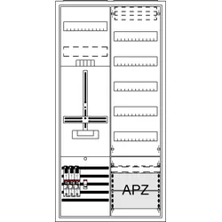 Striebel & John DA27BB5 Komplettschrank, Aufputz, Dreipunkt, A27 1Z1V5A2 2CPX054255R9999