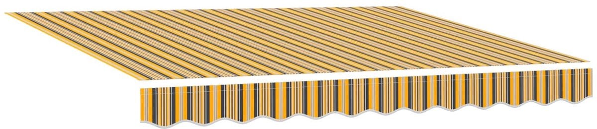 vidaXL Handmatig zonnetent met LED-verlichting op zonne-energie, 3 x 2,5 m