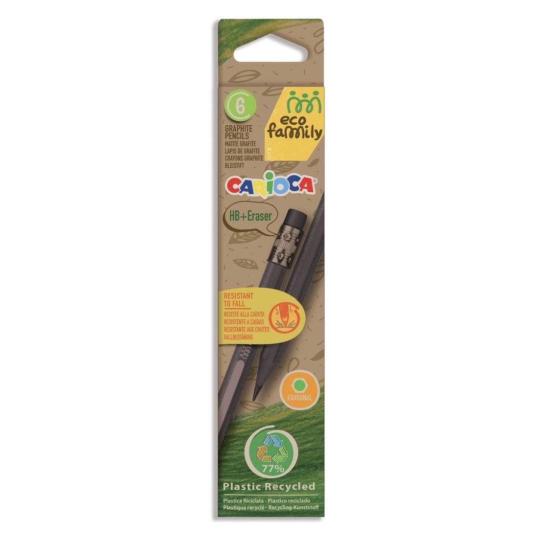 Carioca 43091 Schwarz 6 Stück (43091)