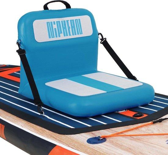Schnelleinkauf - Aufblasbarer Kayak Stuhl mit Rückenlehne, Ergonomischer Paddle Board Chair für komfortable Rückenunterstützung, Stabiles Kayak Zubehör für