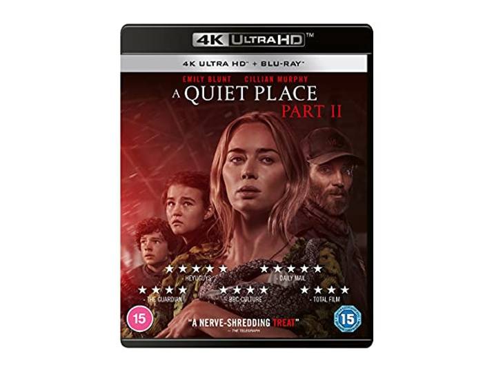 A Quiet Place Part II 4K UHD [Blu-ray] [2021] [Region A & B & C]