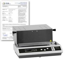 PCE Instruments Feuchtebestimmerwaage PCE-UX 3081WQ-ICA inkl. ISO-Zertifikat 400 g 360 °C GLP-Datenverwaltung