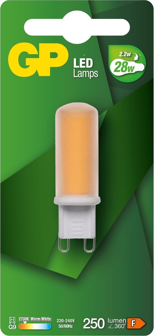 GP Batteries LED G9 Lamp 2.8W/28W