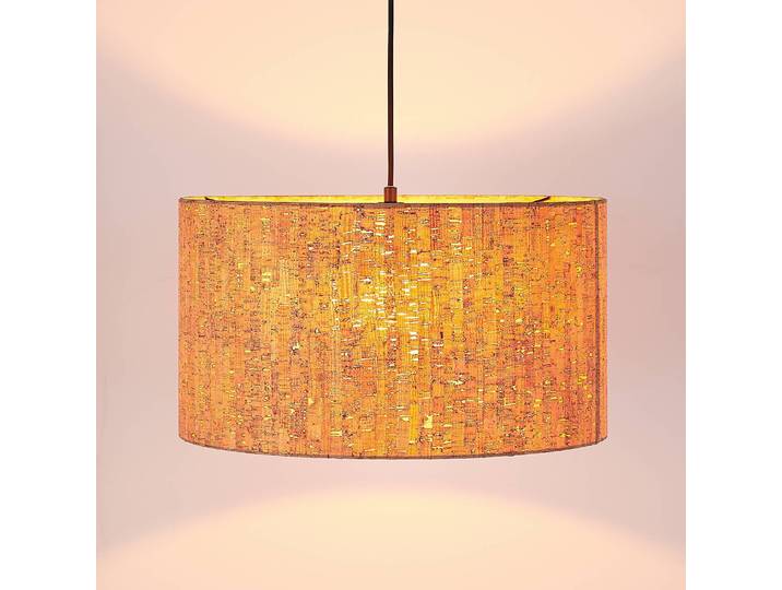 Hängeleuchte Ø 45cm Braun/Braun Polyester E27