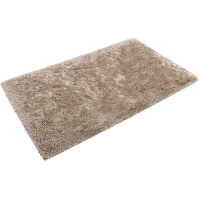 Homie Living "Porto Azzurro" Höhe 30 mm rutschhemmend beschichtet fußbodenheizungsgeeignet schnell trocknend Badteppich, uni, rechteckig & rund, waschbar, Badezimmerteppich