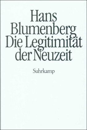 Hans Blumenberg - Die Legitimität der Neuzeit - Preis vom 09.10.2026 07:28:09 h